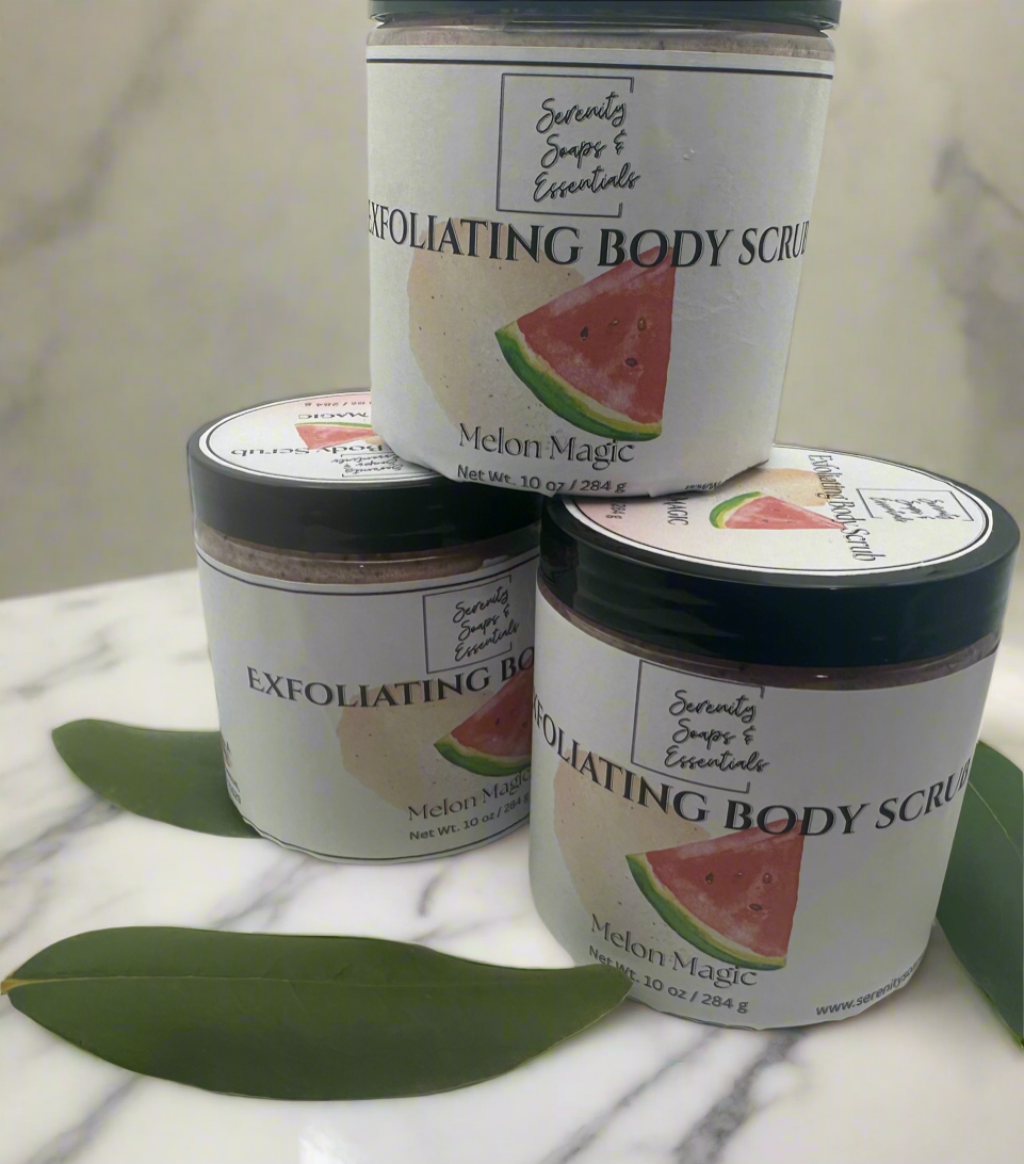 Melon Magic Body Polish/Exfoliating Body Scrub