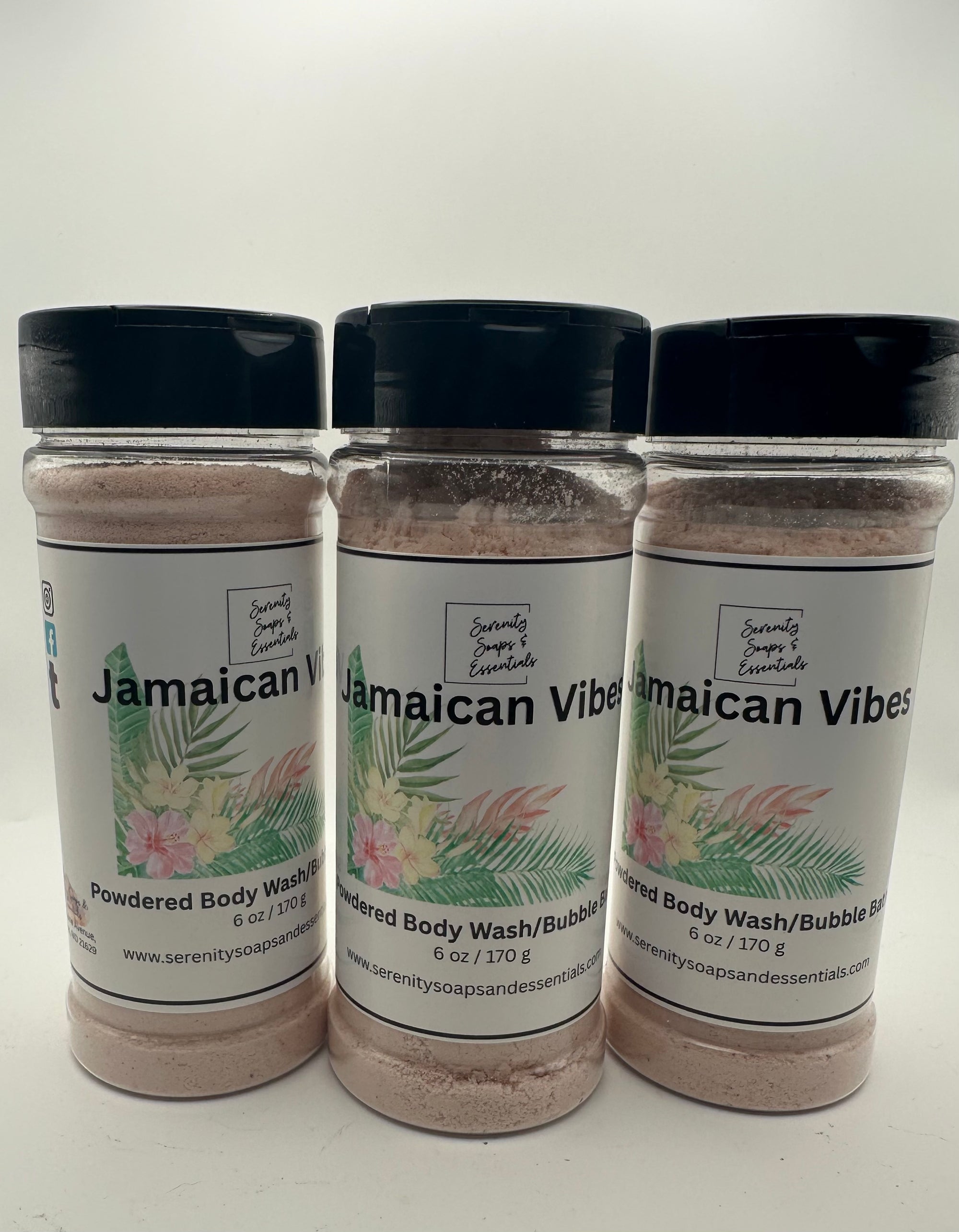 Jamaican Vibes Bubble Bath/Powdered Body Wash