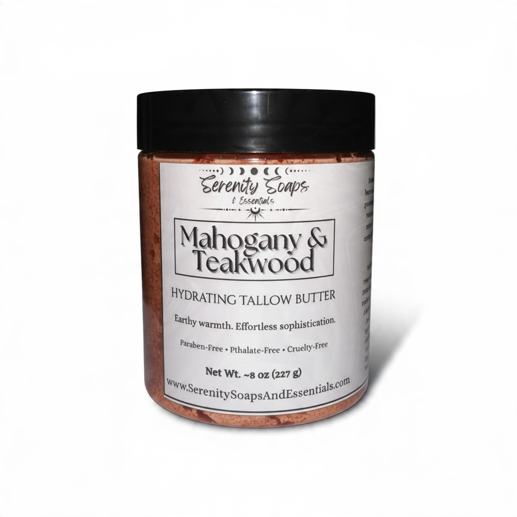 Mahogany & Teakwood | Hydrating Tallow Body Butter