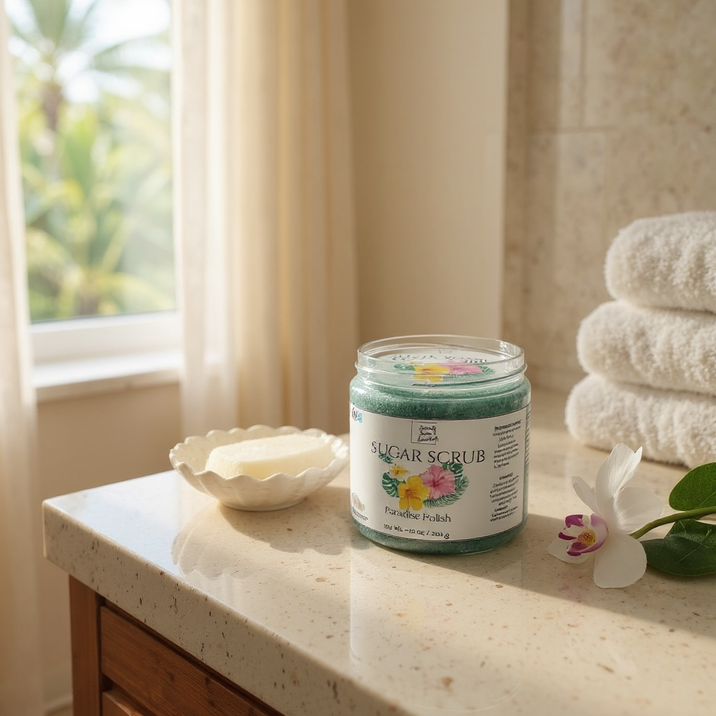 Paradise Polish Sugar Scrub