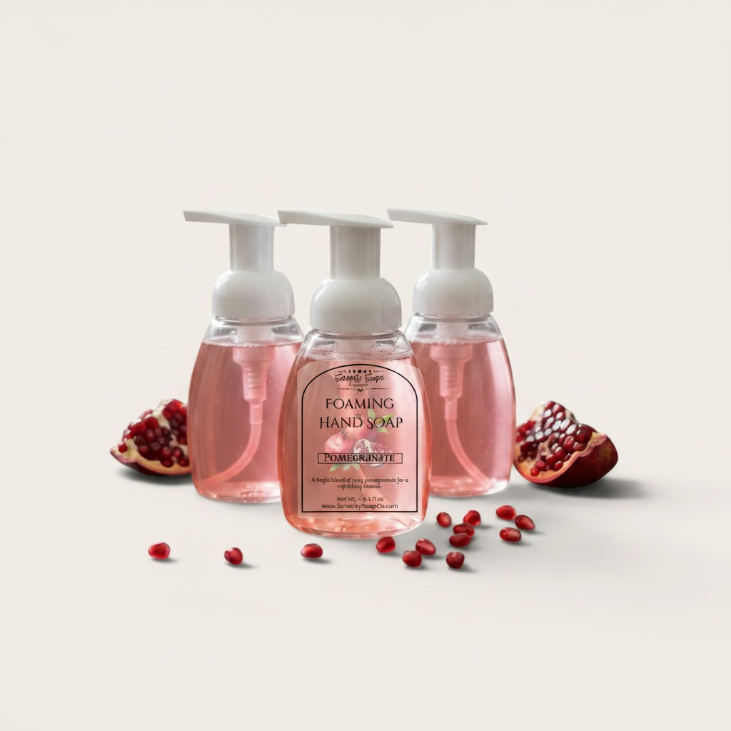 Foaming Hand Soap – Gentle, Moisturizing, Handmade