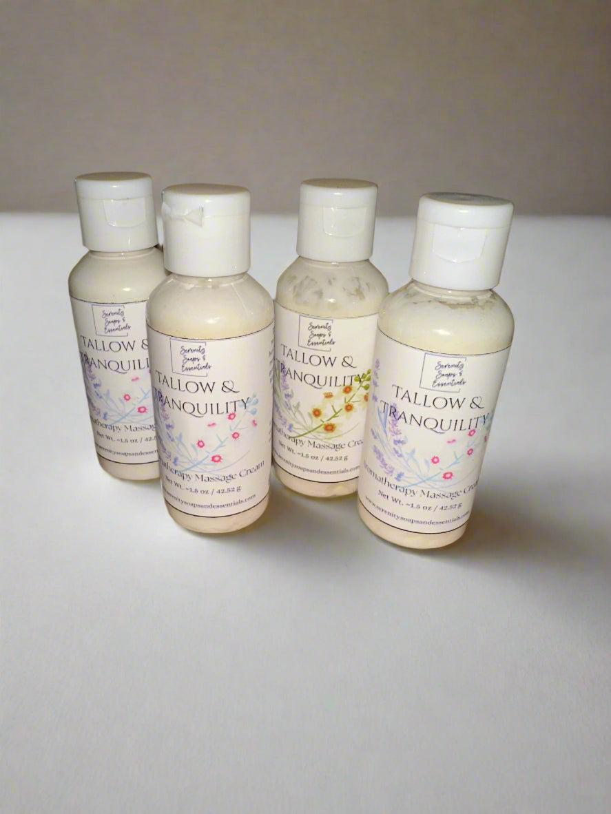 Tallow & Tranquility Aromatherapy Massage Cream