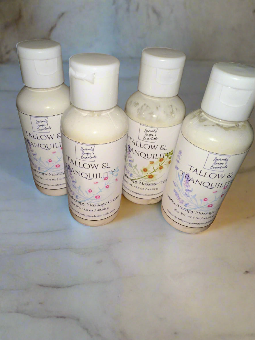 Tallow & Tranquility Aromatherapy Massage Cream
