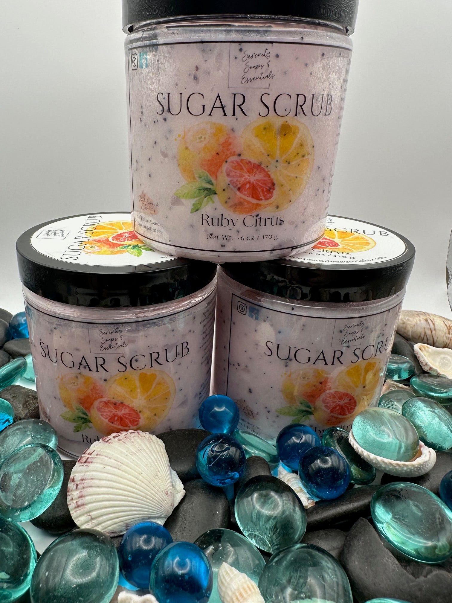 Ruby Citrus Sugar Scrub