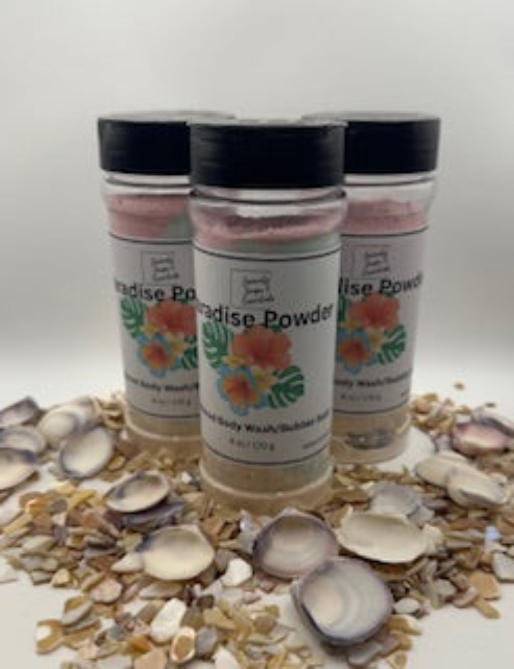 Paradise Powder- Powdered Body Wash/Bubble Bath