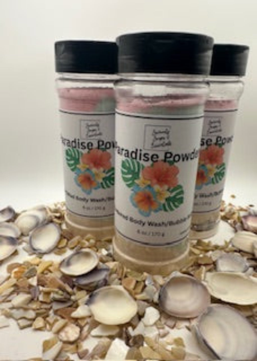 Paradise Powder- Powdered Body Wash/Bubble Bath