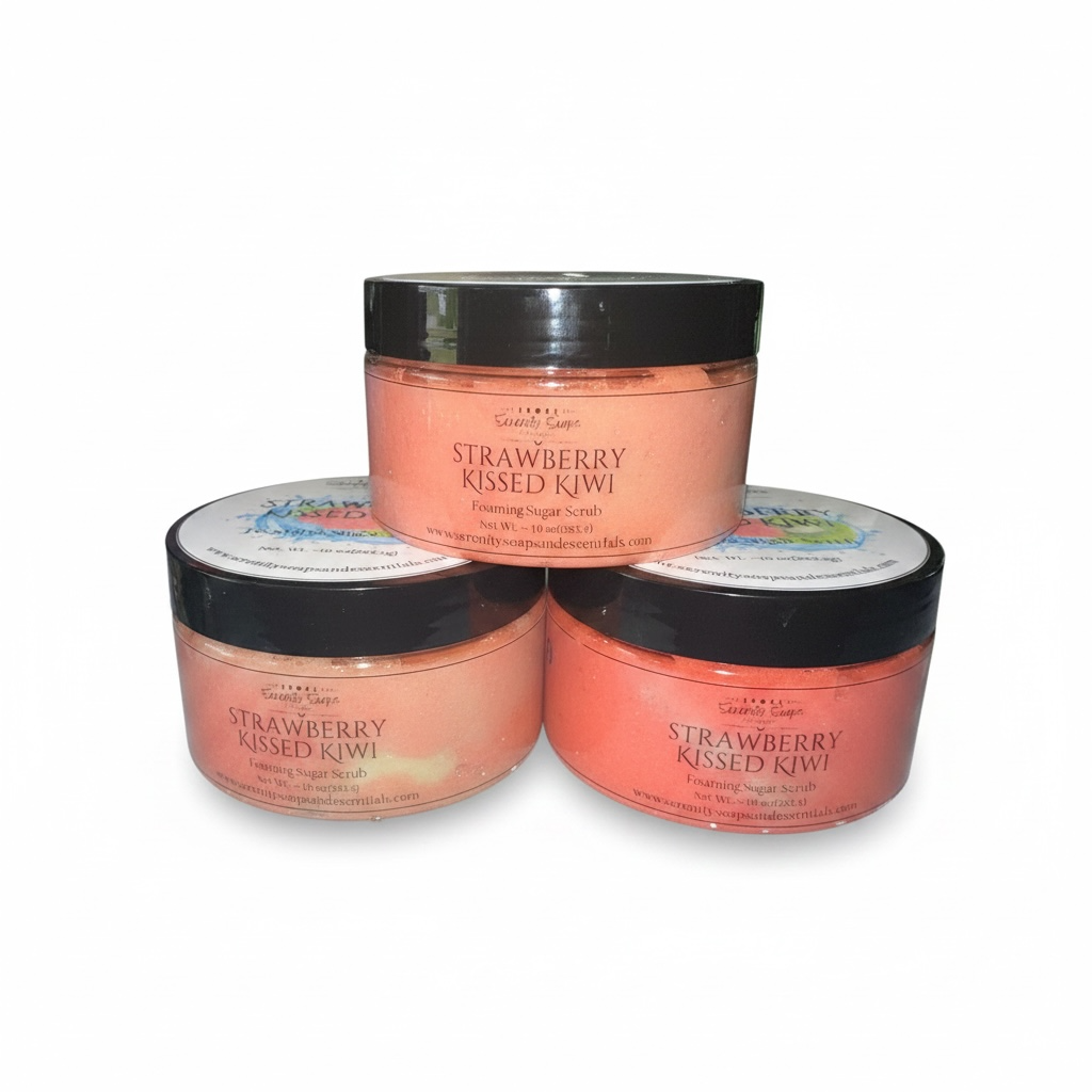 Strawberry Kissed Kiwi Sugar Scrub