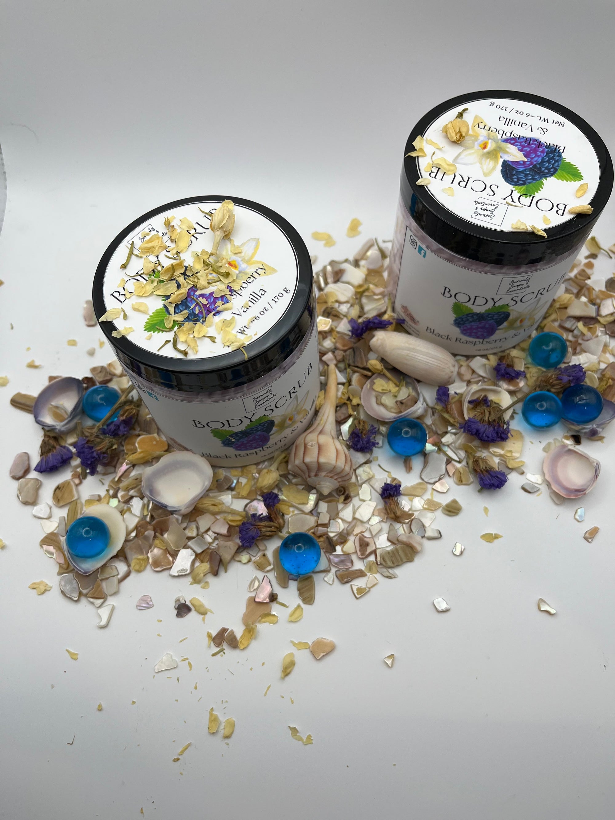 Black Raspberry & Vanilla Body Scrub