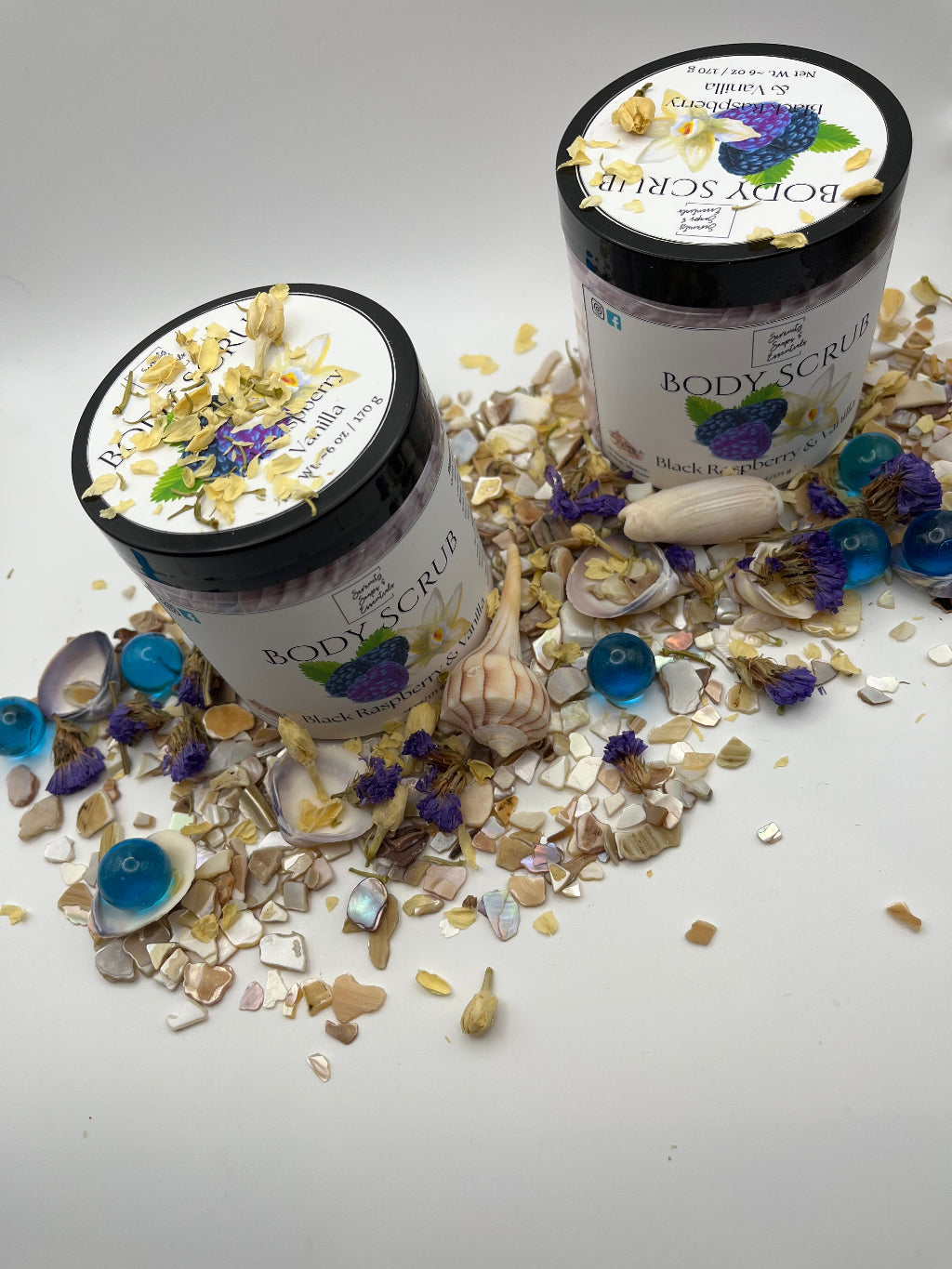 Black Raspberry & Vanilla Body Scrub