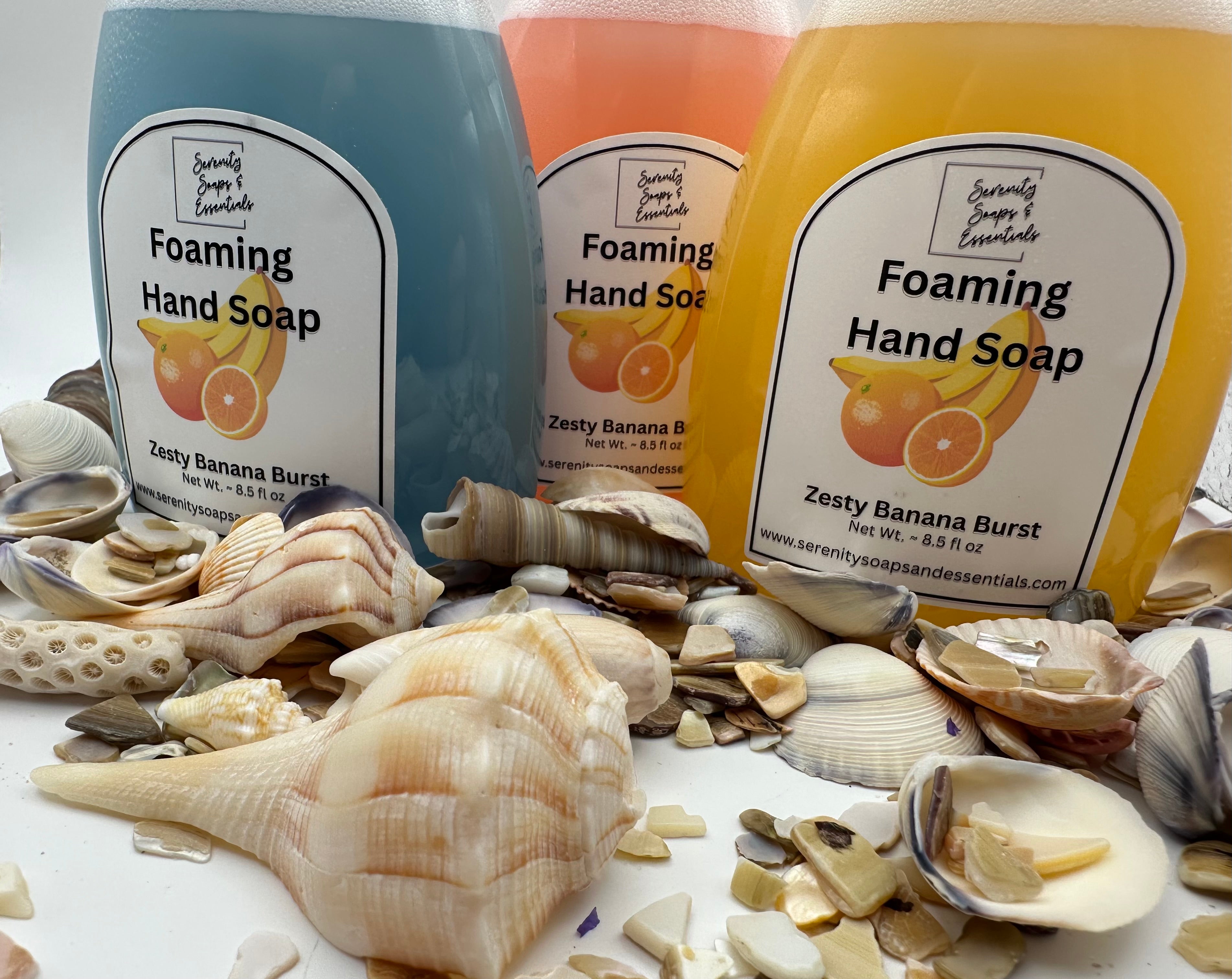 Zesty Banana Burst Foaming Hand Soap